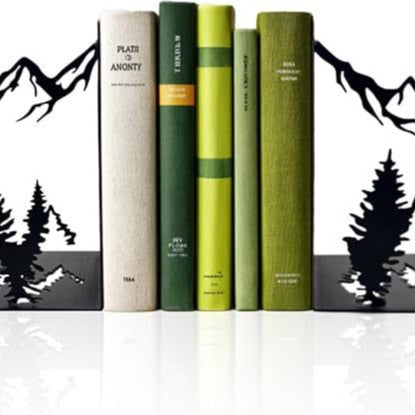Mountain-Themed Bookend