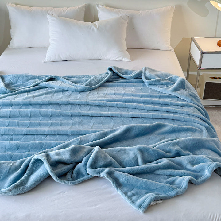 Plush Fleece Throw Blanket
