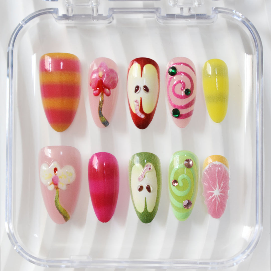 Creative Floral Nail Art Set Kalsten