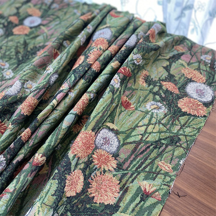 Decorative Floral Tapestry Blanket
