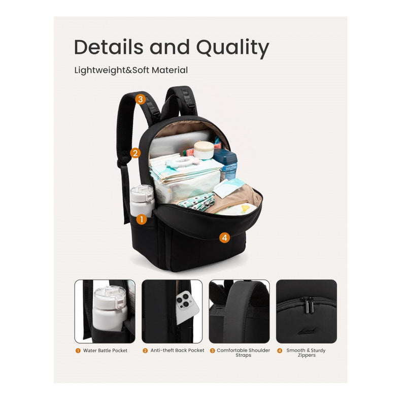 Practical laptop backpack with USB port Kalsten