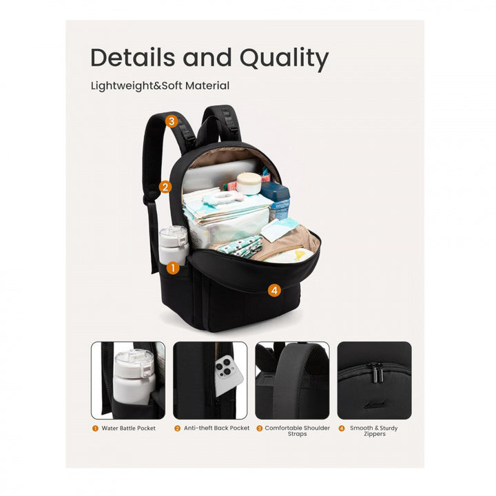 Practical laptop backpack with USB port Kalsten