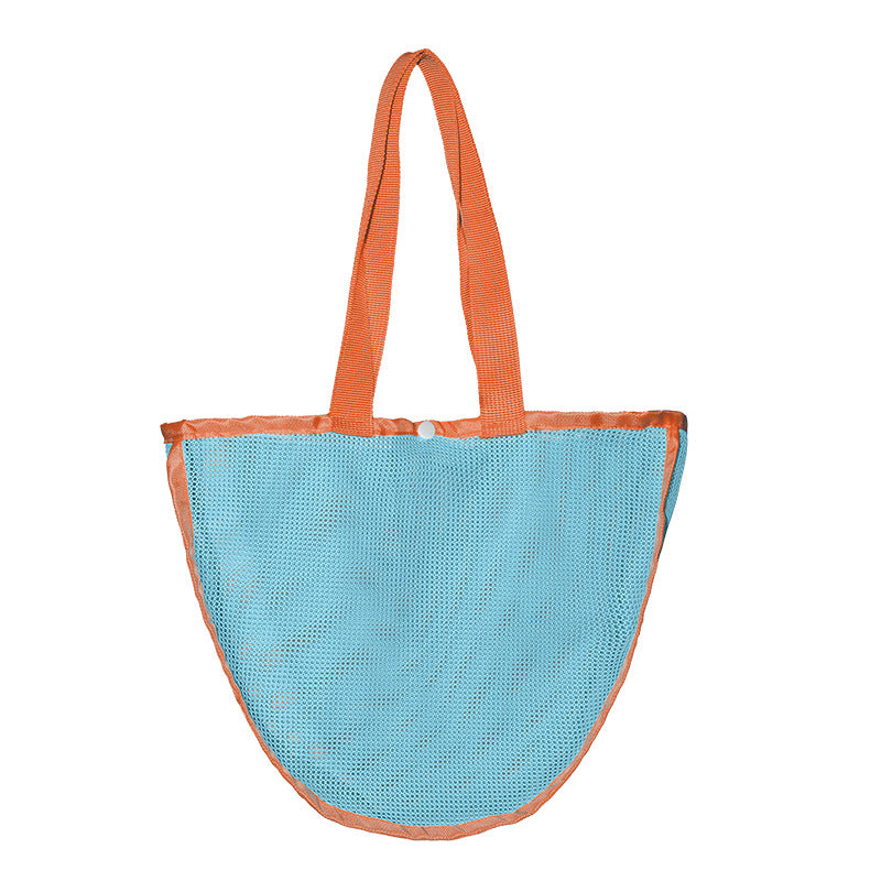 Versatile Beach Bag In Airy Mesh Design Kalsten