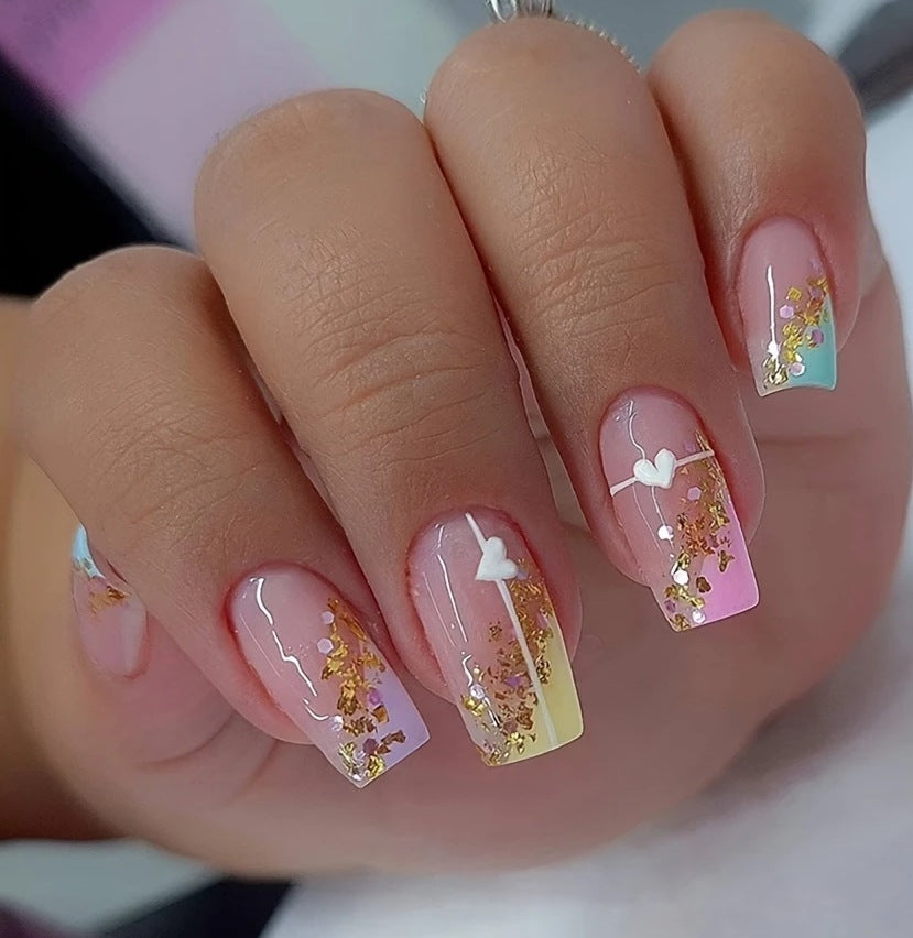 Floral Gradient Nail Art Kit Kalsten