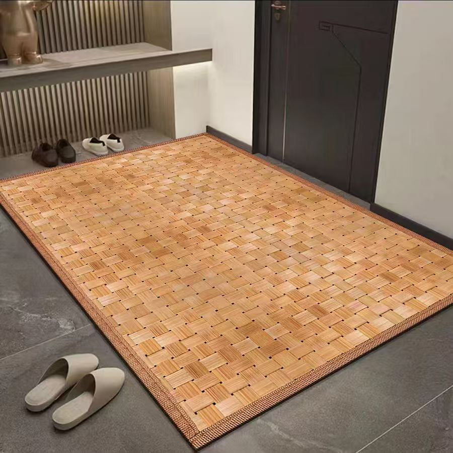 Bamboo Textured Floor Mat