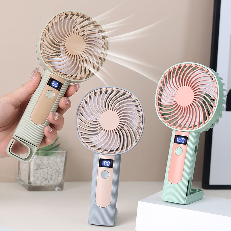 Unisex Handheld Fan with Adjustable Speed Kalsten