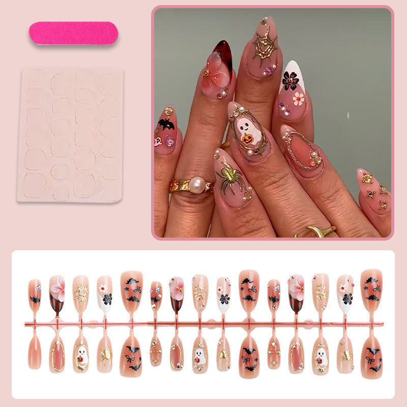 Nail art set with Halloween motifs and extravagant accents Kalsten