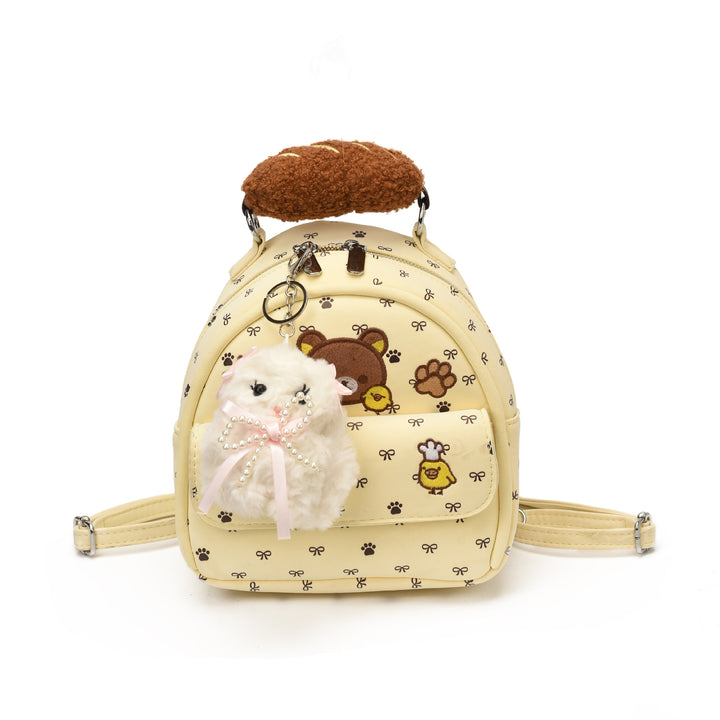 Cute backpack with detailed bunny ears applique Kalsten