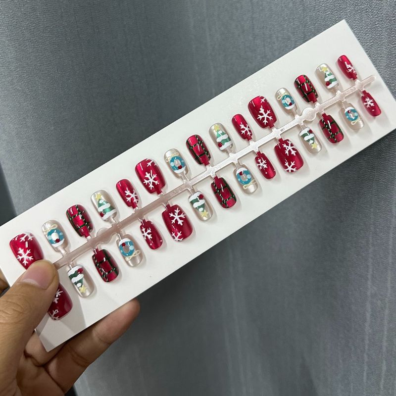 Artistic Ombre Press-On Nail Tips Set Kalsten