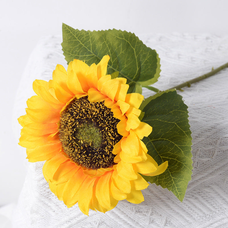 Decorative Fabric Sunflower Stem
