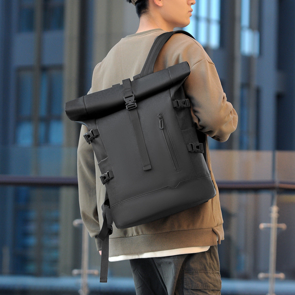 Waterproof Roll-Top Adventure Backpack Kalsten