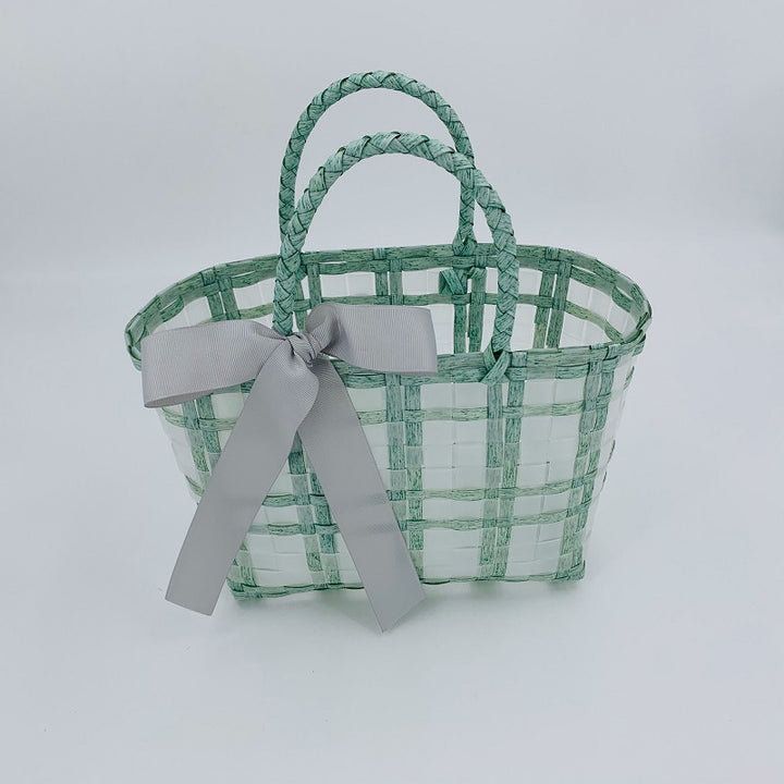 Decorative Basket Bag with Elegant Bow Kalsten