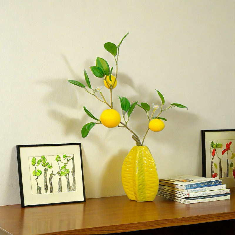 Decorative Lemon Centerpiece for Home Decor