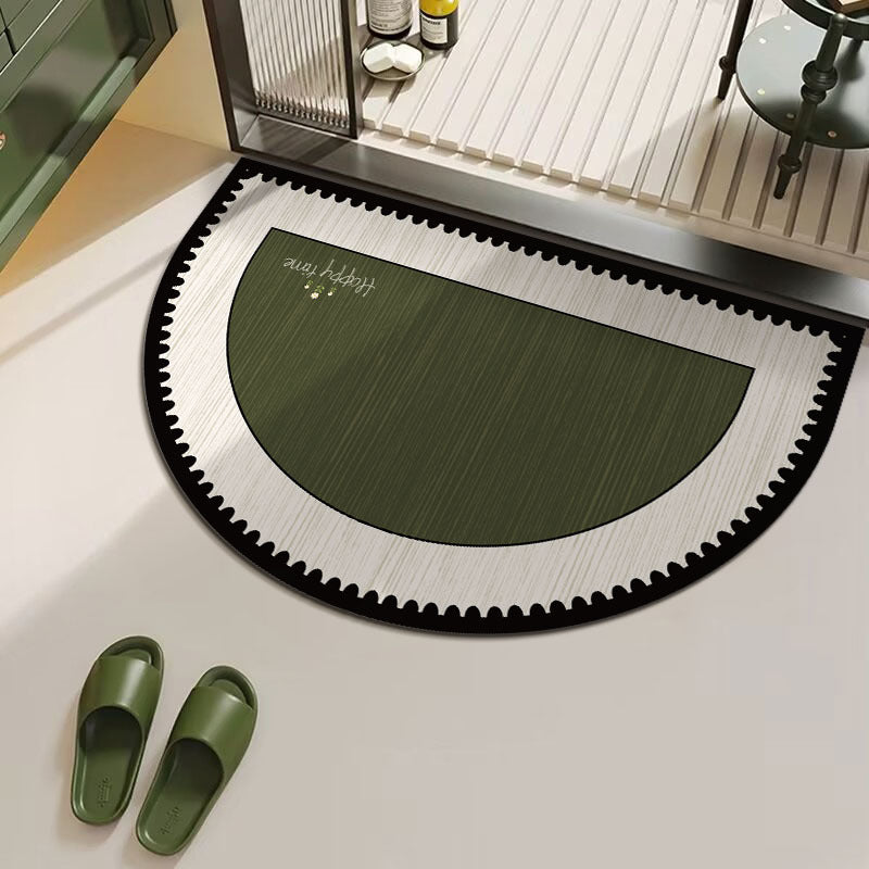 Soft Floral Bath Rug