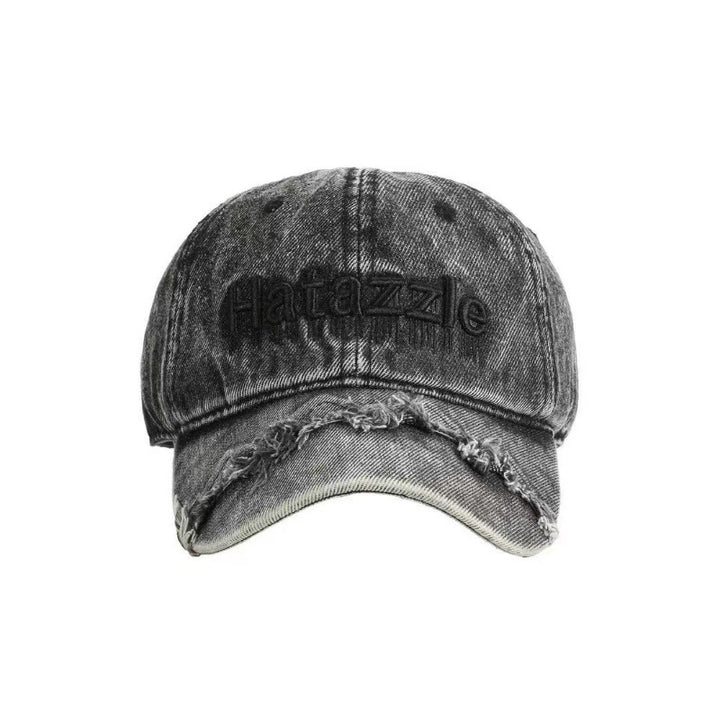 Men's Distressed Denim Baseball Cap Kalsten 1784270737