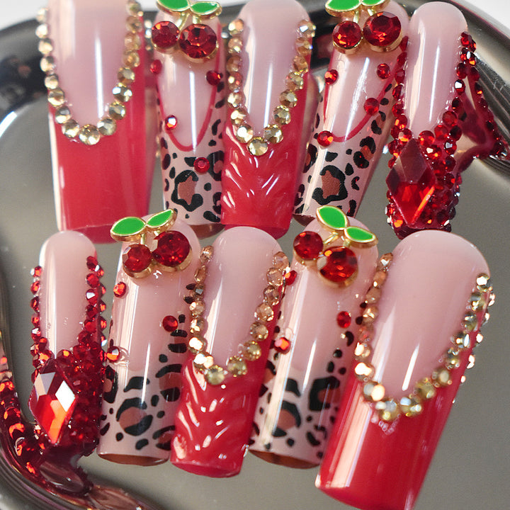 Floral Accent Nail Art Extensions Kalsten