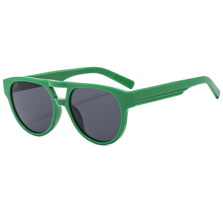 Ladies fashionable cat-eye sunglasses in elegant tortoise look Kalsten