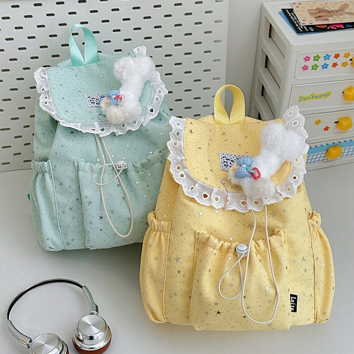 Charming Star-Patterned Backpack Kalsten