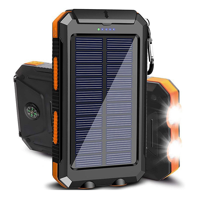 Solar Powerbank with Integrated LED Light and Compass Kalsten
