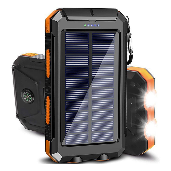 Solar Powerbank with Integrated LED Light and Compass Kalsten