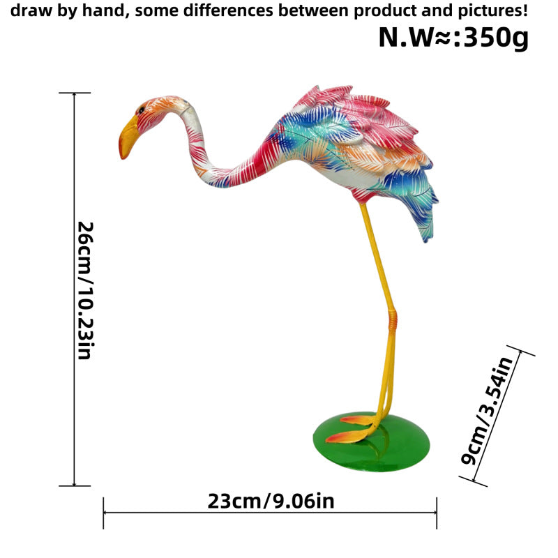 Decorative Flamingo Sculpture Kalsten