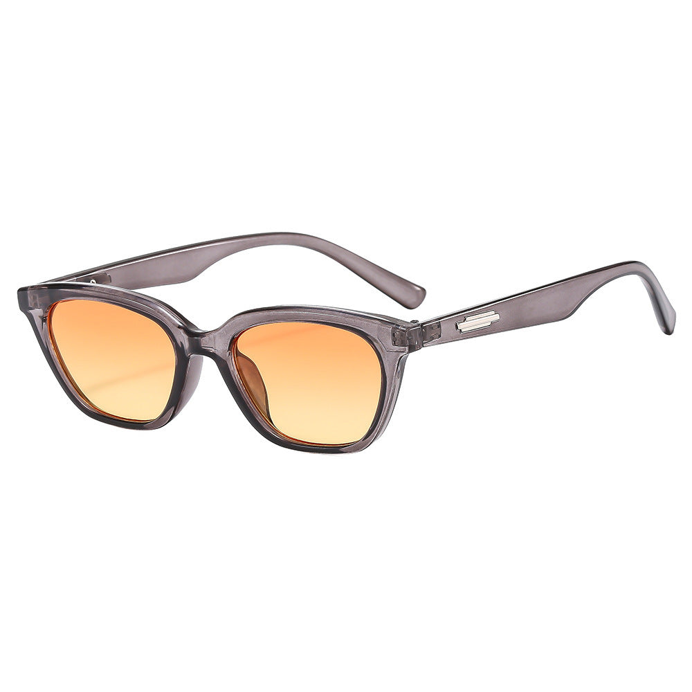 Vintage-Inspired Oversized Angular Sunglasses Kalsten
