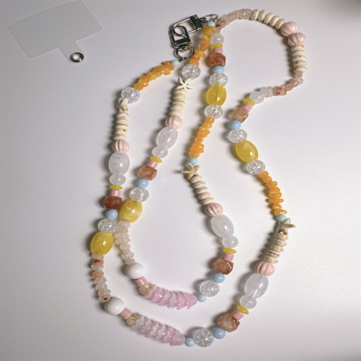Multi-Color Beaded Eyewear Lanyard Kalsten