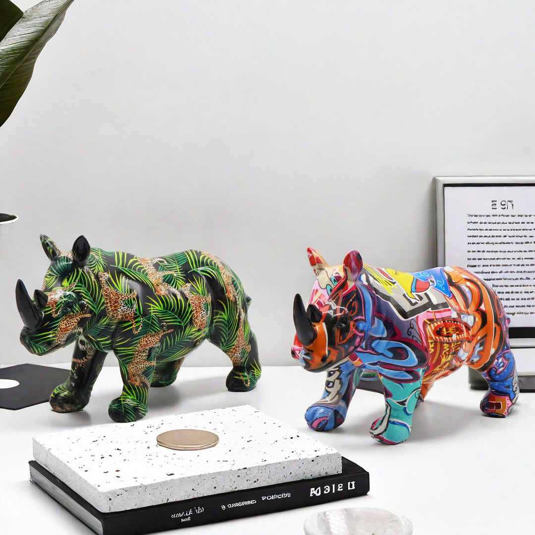 Artistic Rhino Figure Kalsten