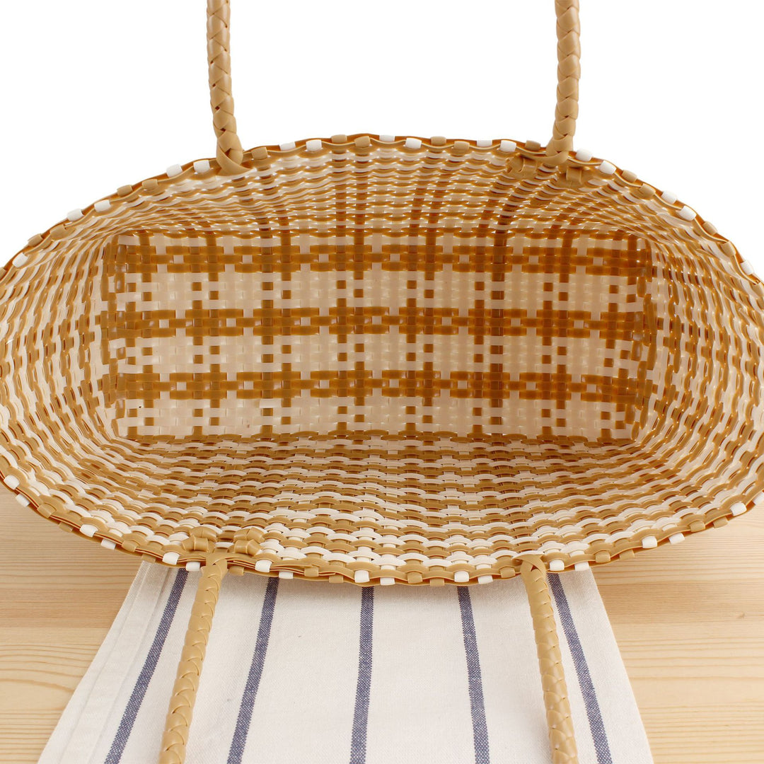 Braided Tote Bag with Stylish Patterns Kalsten