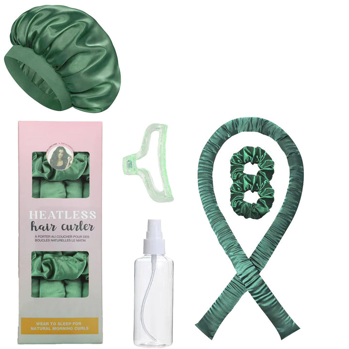 Heatless Curling Set with Headband and Accessories