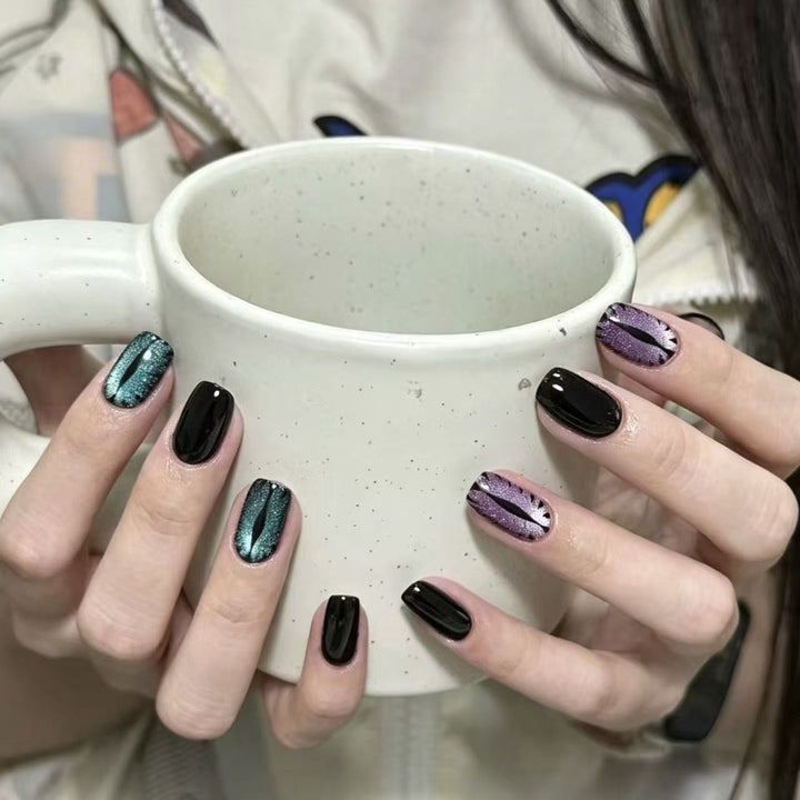 Elegant French Tip Press-On Nail Set Kalsten