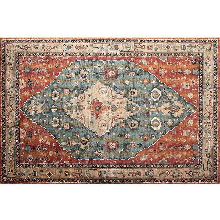 Vintage-Inspired Oriental Area Rug