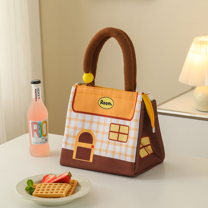 Cute House-Shaped Lunch Bag Kalsten