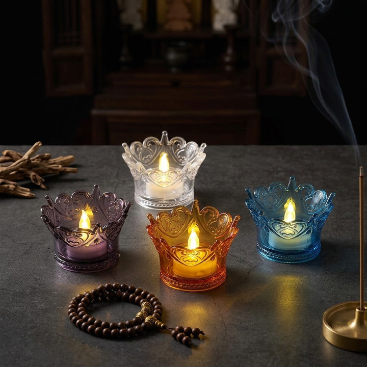Decorative tea light holders