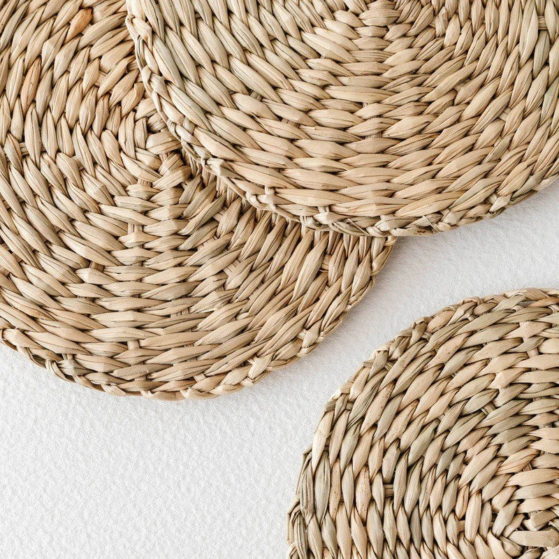 Handcrafted Woven Decorative Placemats Kalsten