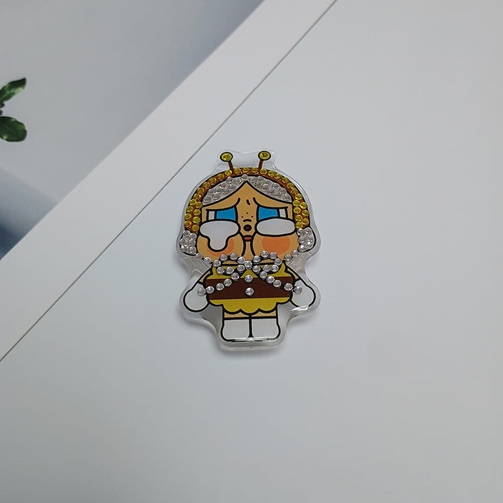 Decorative Rhinestone Character Brooch Kalsten