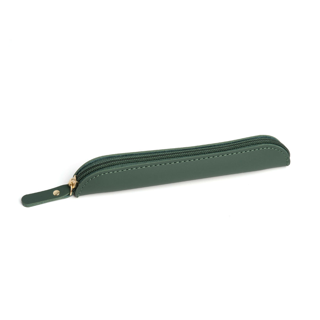 Elegant Leather Pencil Pouch Kalsten