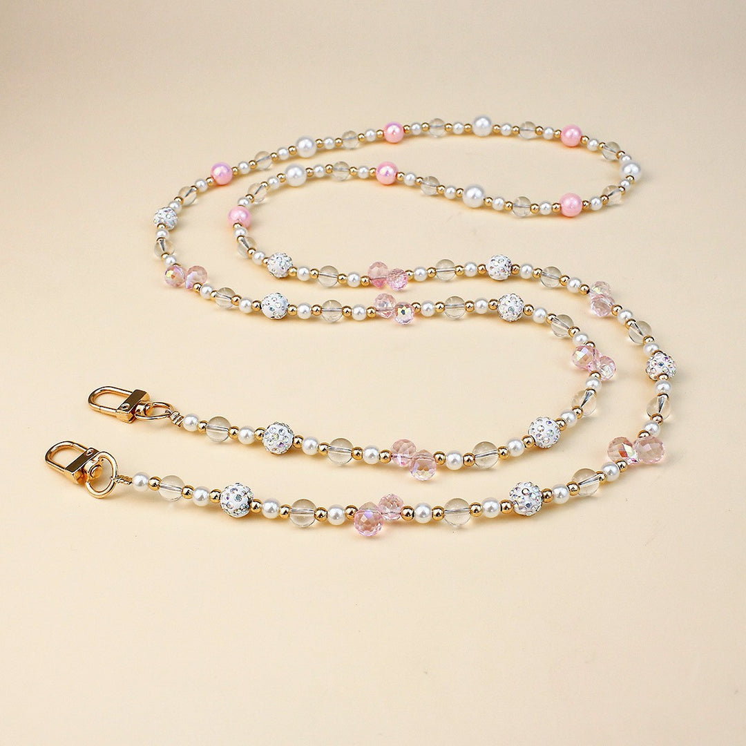 Stylish Pearl and Chain Necklace Kalsten
