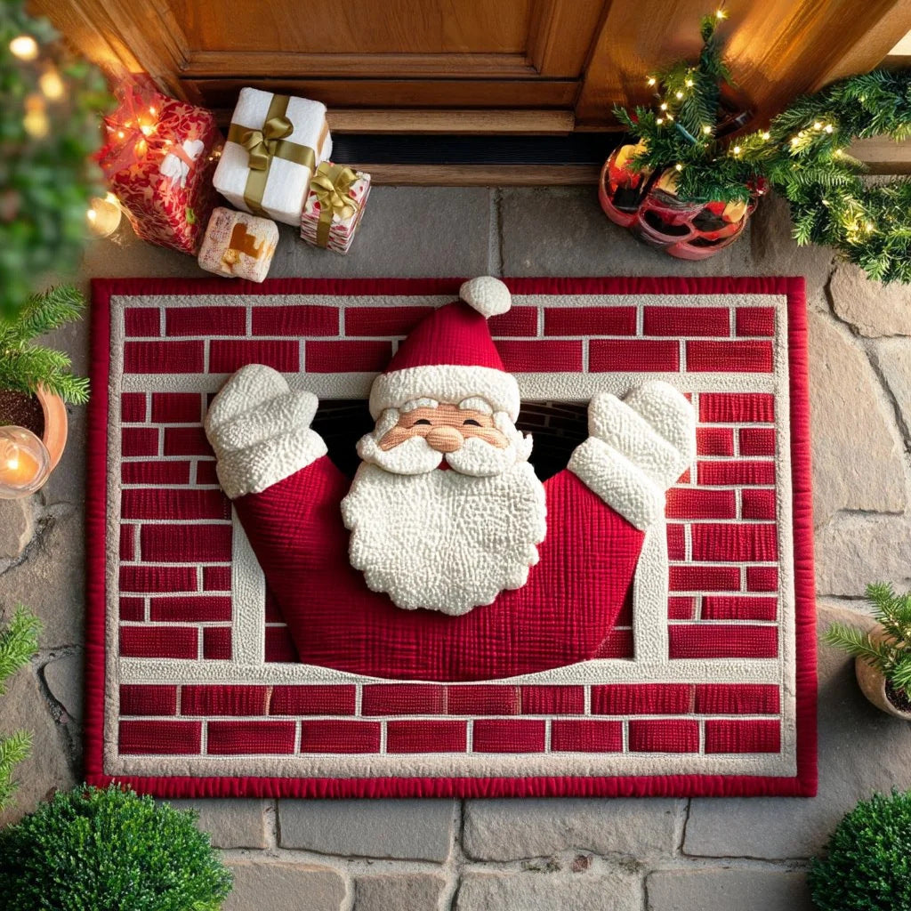 Holiday-Themed Decorative Doormat