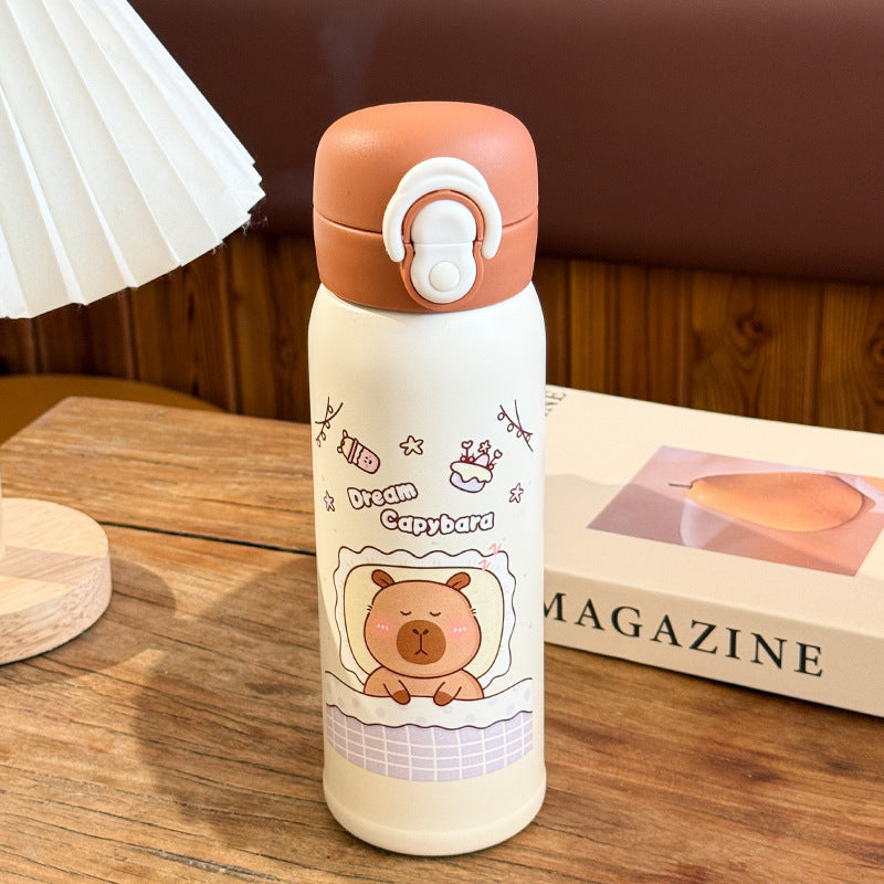 Ladies Insulated Drinking Bottle with Colorfully Designed Animal Motif Kalsten
