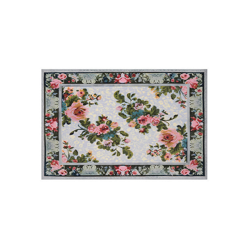 Floral Pattern Decorative Mat Kalsten