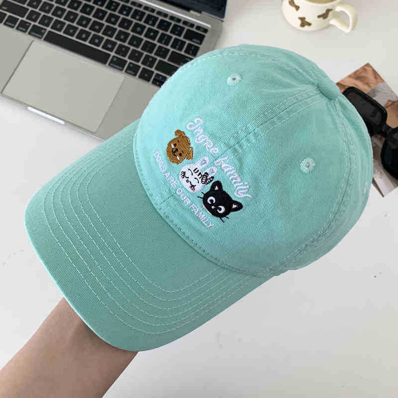 Women's Playful Embroidered Animal Cap Kalsten