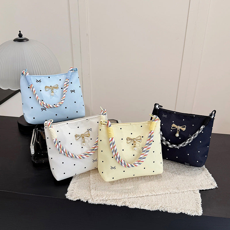 WoElegant Bow-Embellished Mini Crossbody Bag Kalsten