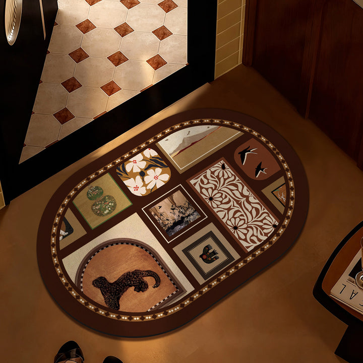 Artistic Decorative Area Mat