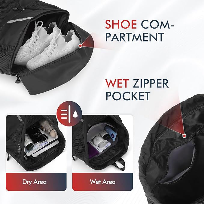 Expandable Mesh Gym Backpack Kalsten