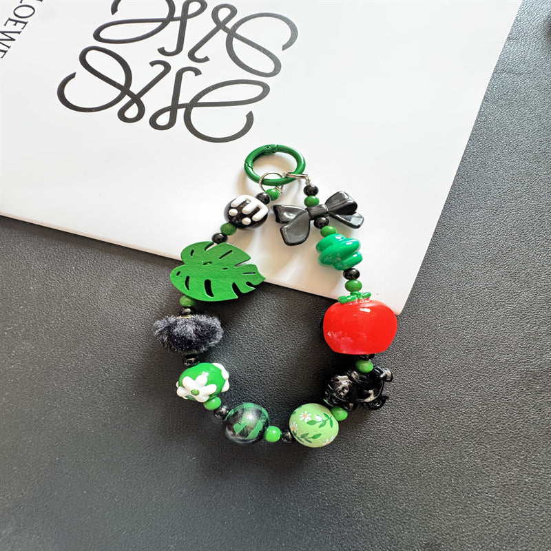 Decorative Beaded Charm Keychain Kalsten 1790135913