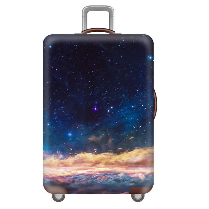 Unisex Hard-shell Suitcase with Impressive Futuristic City Design Kalsten