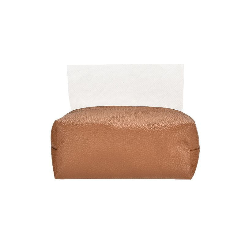 Premium Leather Tissue Box Cover Kalsten