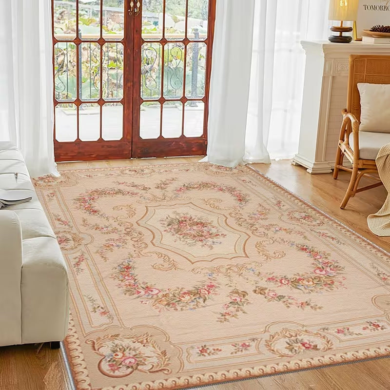 Vintage Floral Pattern Area Rug Kalsten
