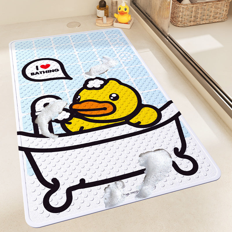 Playful Cartoon Shower Mat Kalsten